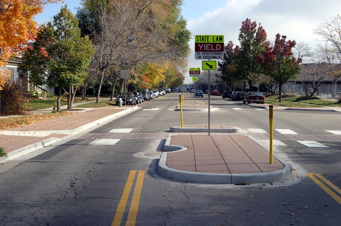 Pedestrian Refuge Island