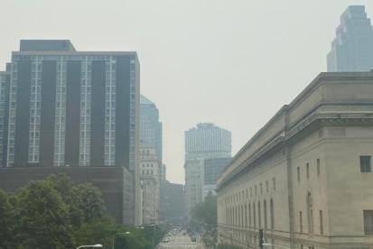 air pollution in downtown cleveland