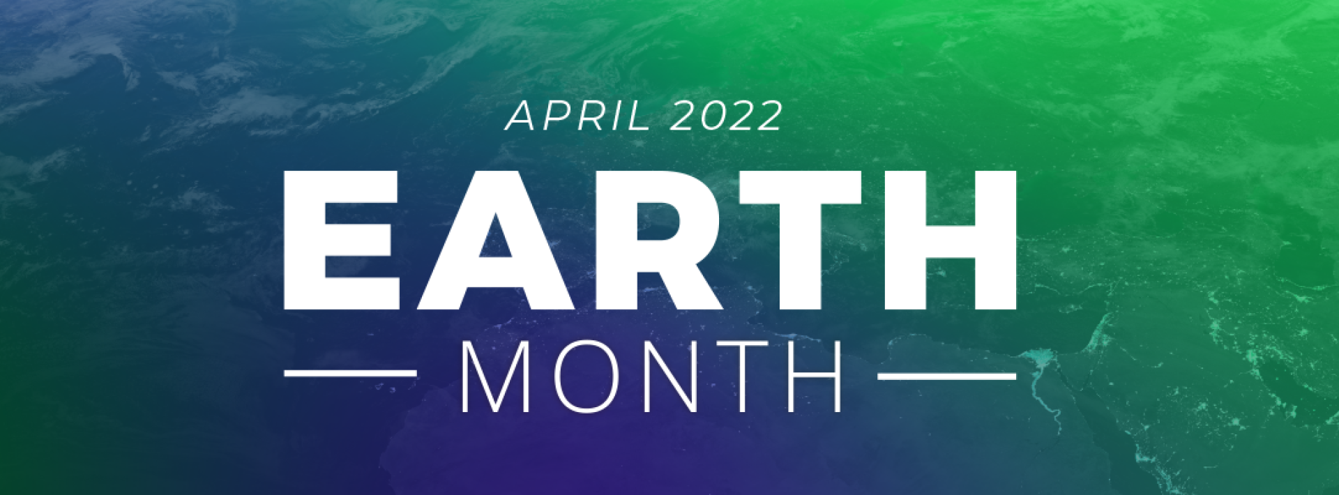 earth month banner