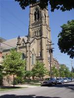 St. Stephen's Church - West 54th Street - looking northwest