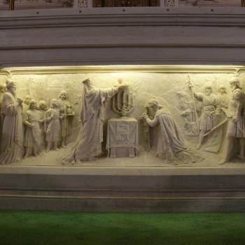 Altar detail; Photo - Dan Musson, Landmarks Commission