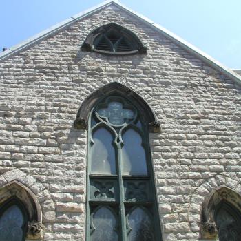 Exterior of church; Photo - Don Petit, Landmarks Commission