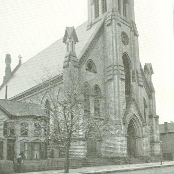 St. Patrick's Church before tower was added; Photo - Tim Barrett; Department of Community Development