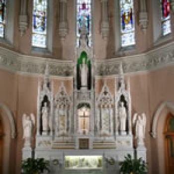 Altar; Photo - Dan Musson, Landmarks Commission