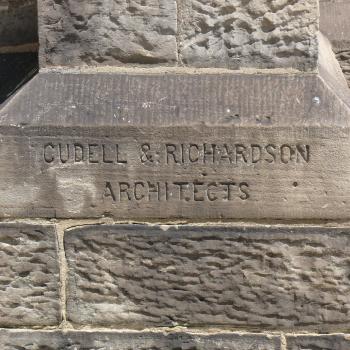 Cornerstone; Photo - Dan Musson, Landmarks Commission