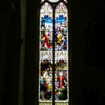 St. Stephen Window, Artist - Mayer Company of Munich, installed 1907; Photo - Dan Musson, Landmarks Commisson